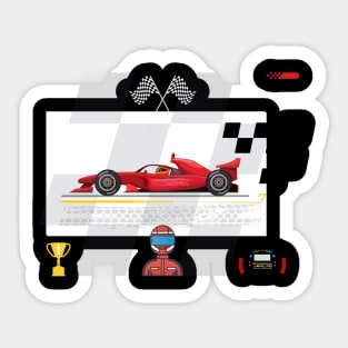 Formula 1 lover Sticker